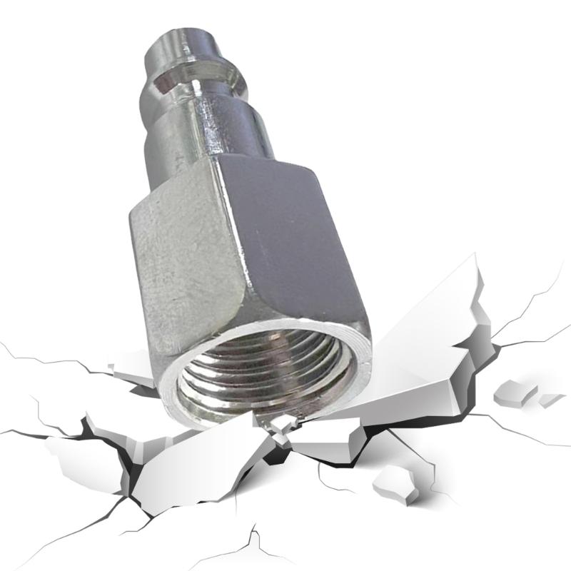 1/4inch Male/Female Thread Quick Coupling Connector Air Compressor Connector 1/4inch NPT Quick Coupler Easy to Install
