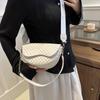 Vintage Pattern Crossbody Bags for Women Shoulder Bag Trend Small Purse and Handbag Luxury Designer Female Saddle Bag