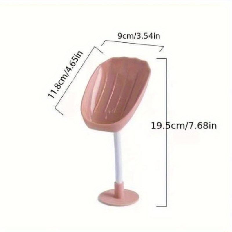 Bathroom Soap Dishes Holder, Self Draining Soap Box with Drain Holes, Portable Soap Container for Household Bathroom Accessories