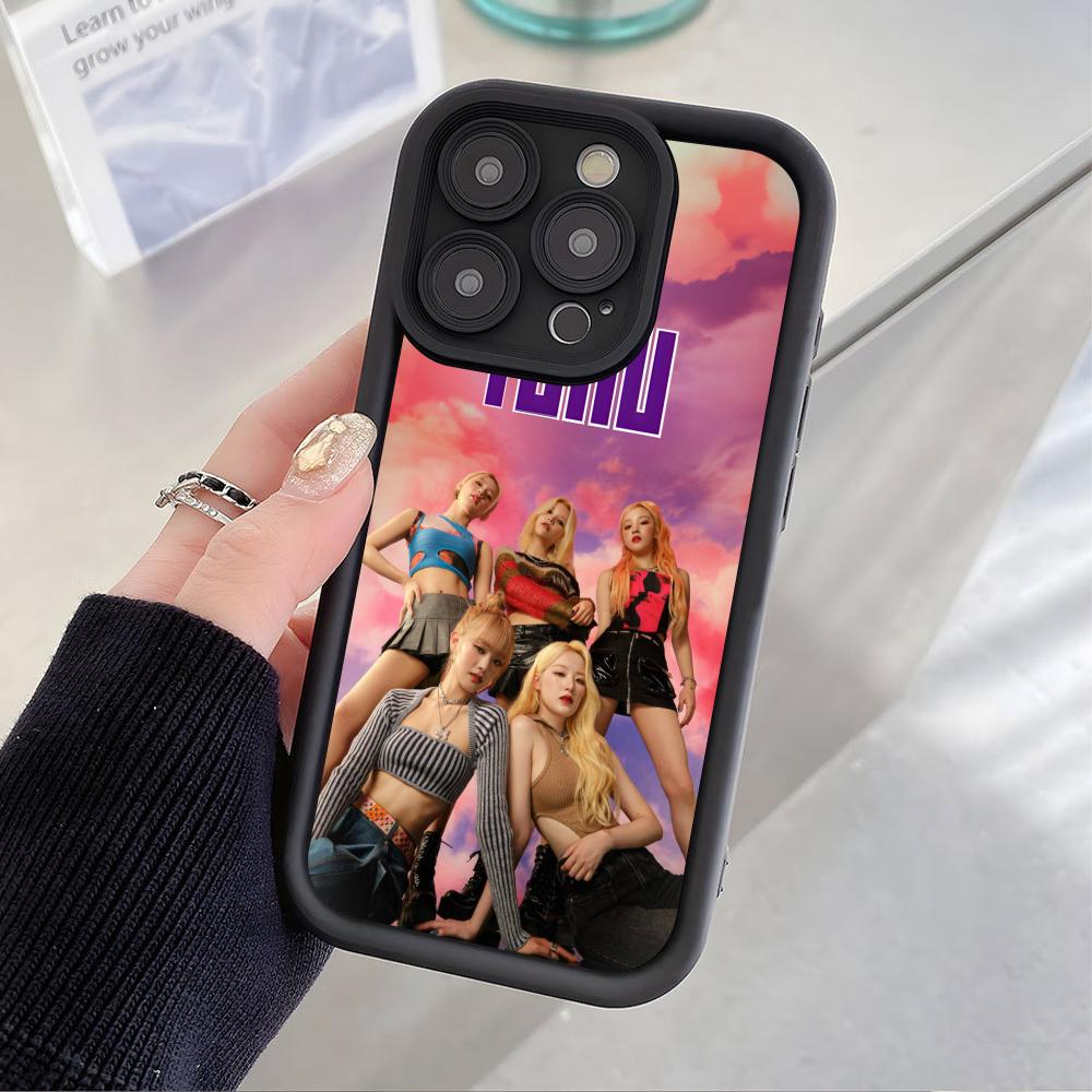 KPOP G-Gidle-S Thicken TPU Mobile Phone Case for iPhone 17 16 15 14 13 12 11 Air Pro Max Plus Colorful Cover