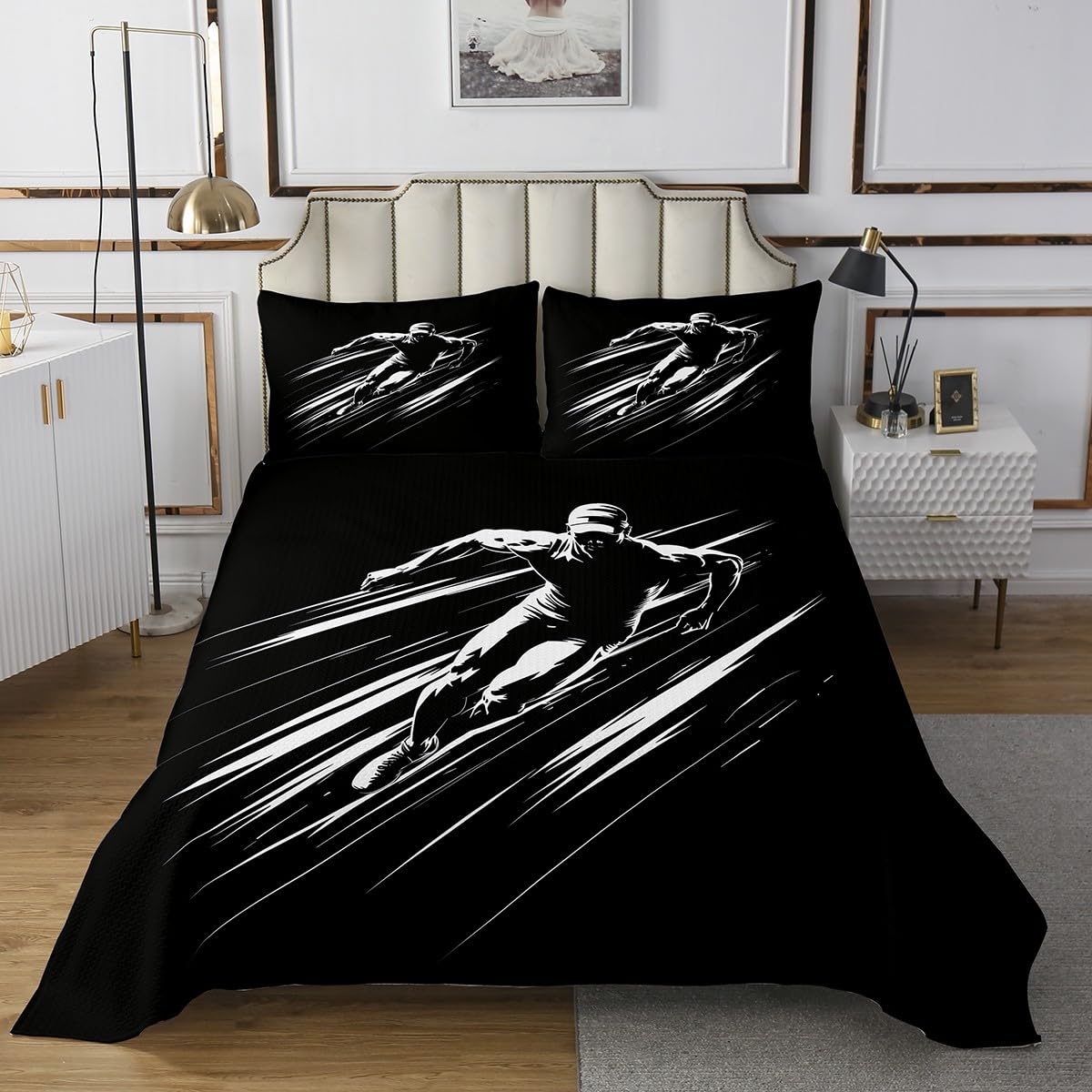 

Runningman Duvet Cover Set Uk Single Double Queen Us Twin Full King Size Bed Linen Set 140x210cm