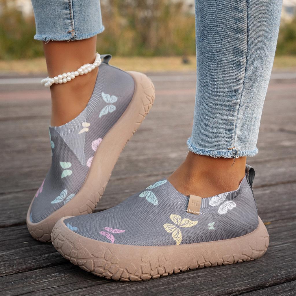Frühlings- und Herbst-Damenschuhe Atmungsaktive Laufschuhe Rutschfeste Sport- und Freizeitschuhe