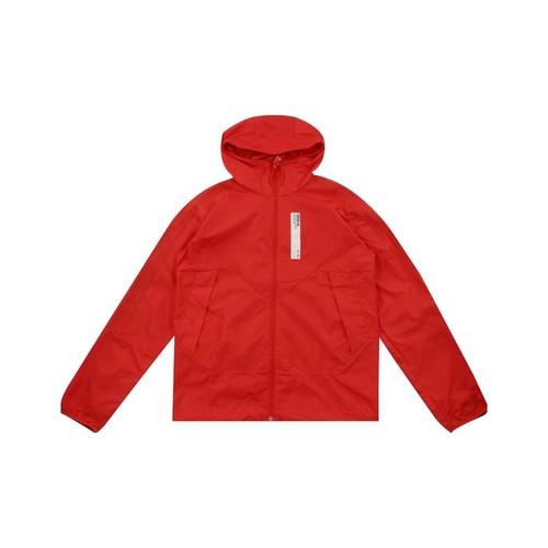 

adidas Originals zip-up solid color lightweight hoodie jacket for men, red M красный