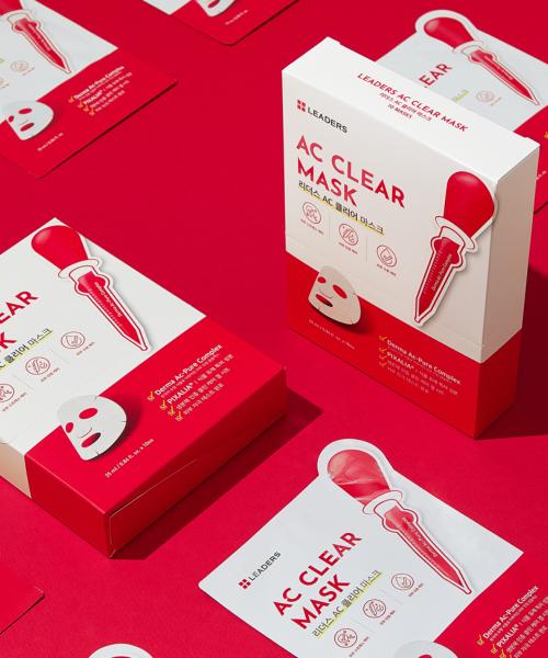 Leaders Cosmetics AC Clear Mask 10ea