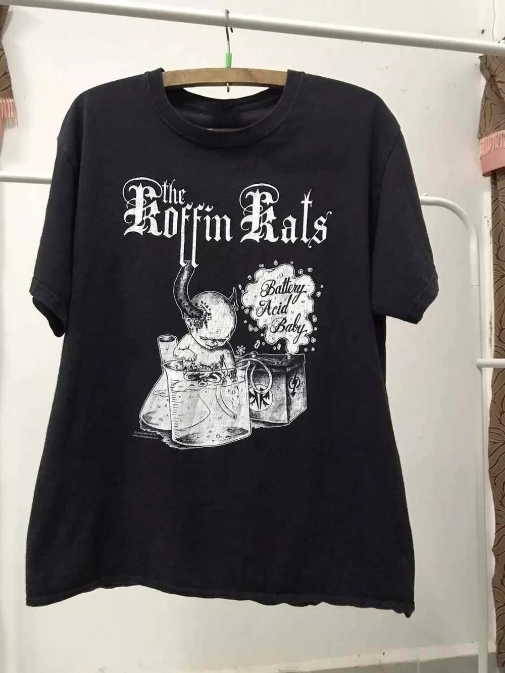 The Koffin Kats Band  ACID BABY  Black T Shirt Mens Womens Tees Top Size S-4XL 2XL