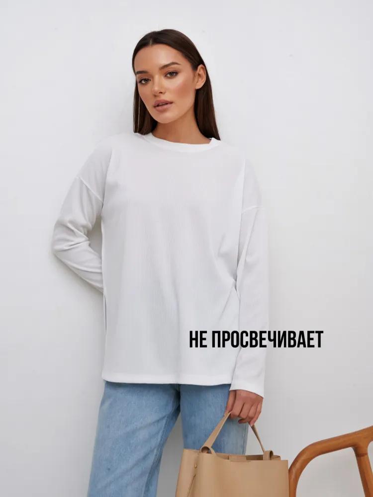 Cotton Sweatshirt Base Shirt  Long Sleeve Bottom Slit Base Shirt