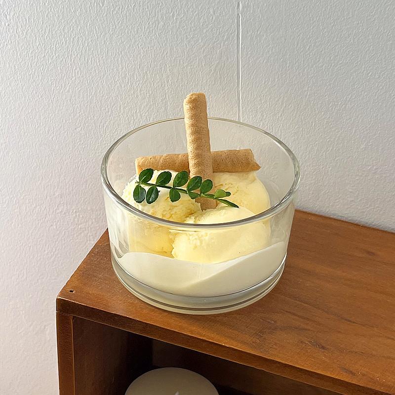 

Nordic Clear Glass Dessert Bowl Hammer Pattern Bird s Nest Design Yogurt Pudding Cup Ice Cream Breakfast Bowl For Home 1PCS