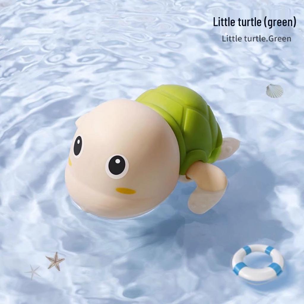 Baby Bathing Turtle & Yellow Duck Water Play Toy for Kids