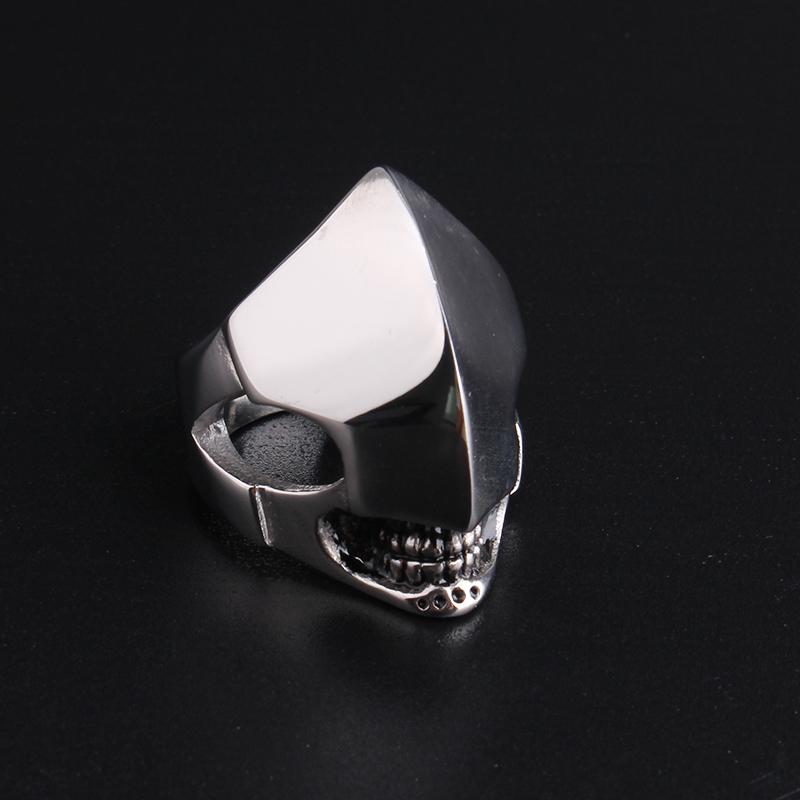 Wedding Rings Silver Color Alien Stainless Steel Wedding Rings for Men Women