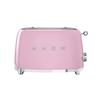 Toaster SMEG TSF01PKEU Pink - 2 Extra-wide Slots - Removable Crumb Tray
