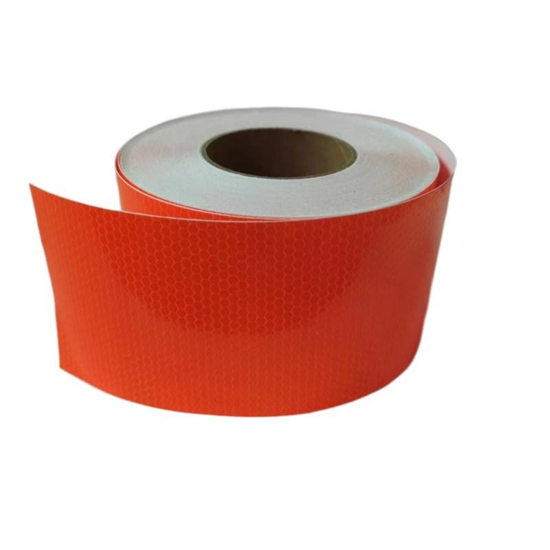 10cm*10m White Traffic Warning Self-adhesive Reflectors Tape Safety Protective PVC Reflective Sticker Waterproof Strip For Truck