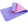 TPE Yoga Mat 6MM Dual Color Thickened Widened and Extended TPE Anti Slip Mat for Girls Fitness Dance Safety and Environmental Protection Mat