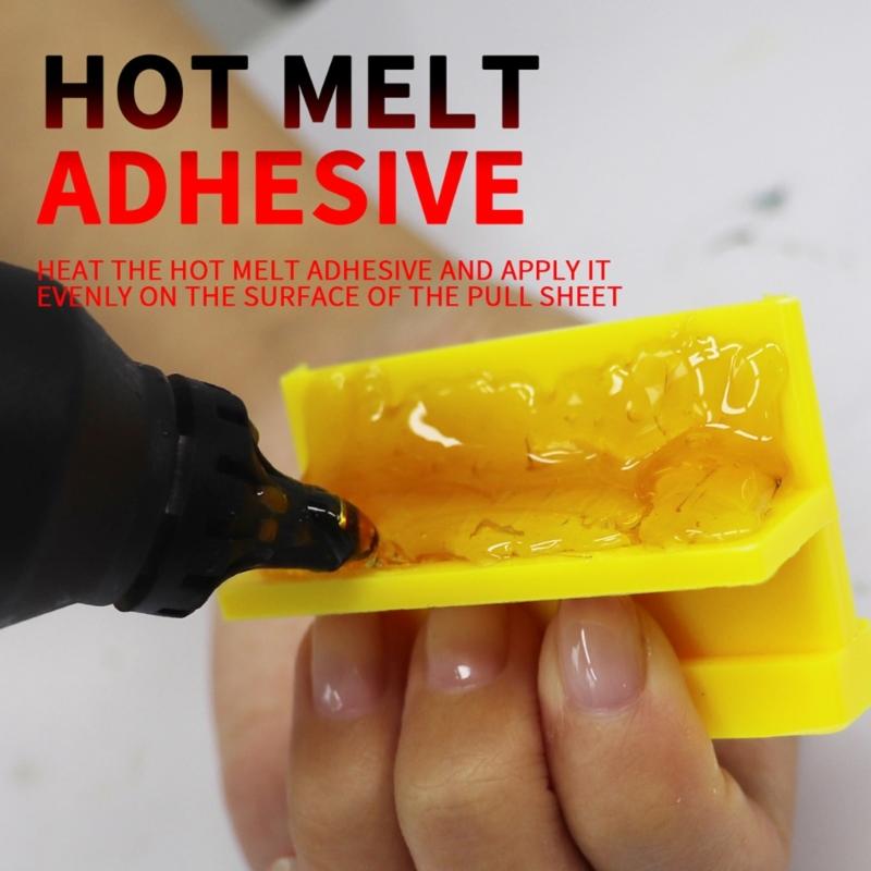 Ferramenta para Consertar Amassados de Pintura Placas de Puxar com Cola Ferramenta de Reparo de Amassados na Lataria do Carro Removedor de Amassados Conserto de Danos por Granizo