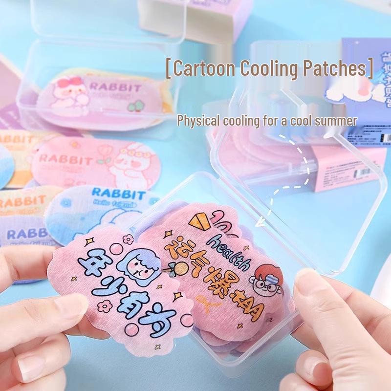10-Pack Newcomer Exclusive Cartoon Cooling Patch for Phones - Free Shipping