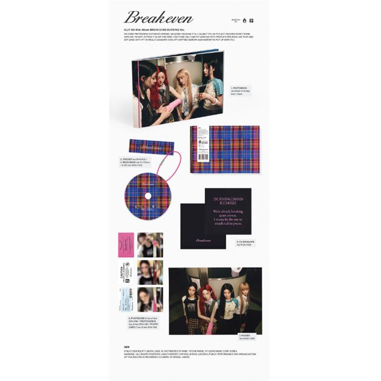 [POB] Illit [BREAK EVEN] 5th Mini Album