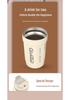 Octagonal 304 Stainless Steel Thermos Mug: Portable Vacuum Coffee Cup
