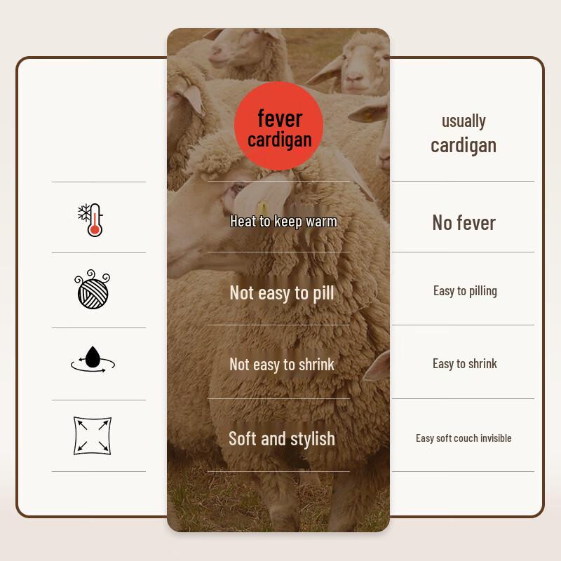 

Seven Wolves Men s Round Neck Wool Blend Sweater XL