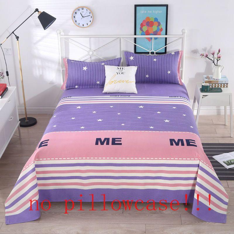 Flat Sheets Thicken Washable Household Household Breathable Comfortable Bedding Luxury Bed Cover Bedroom King Queen Size Home