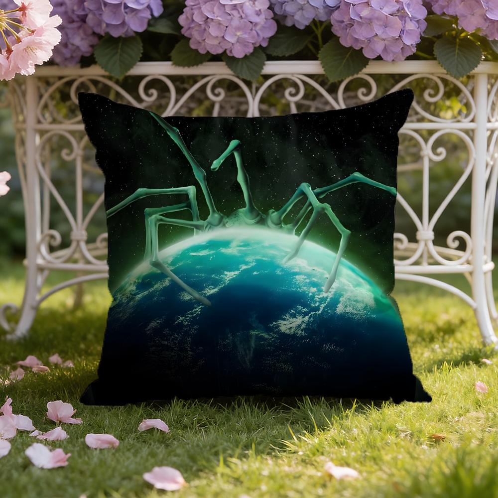 A-AlienS Movie E-Earth Cushion Cover Home & Car Dual-Scene Pillow Cover: Reversible for Premium Comfort
