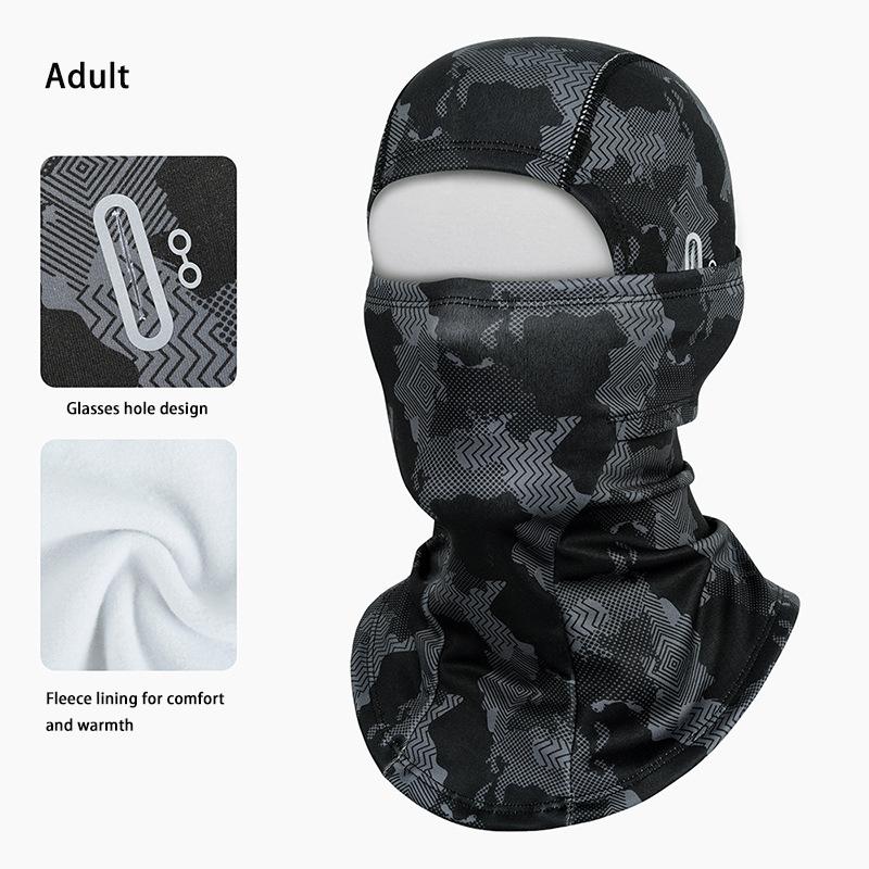 New Parent Child Cycling Beanies Men Women Winter Warmer Full Face Mask Cover Sports Thermal Mask Helmet Liner Ski Balaclava Cap