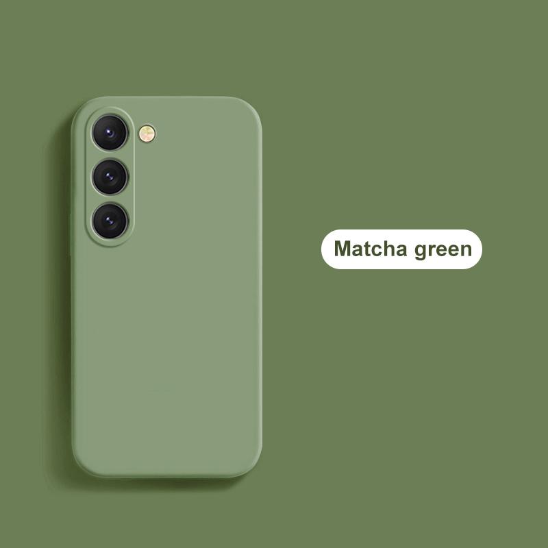 For S24 S23 Ultra Plus Case Square Liquid Silicone Phone Cases For Samsung Galaxy S24 S23 S22 Ultra Plus S24Plus S24Ultra Soft Cover