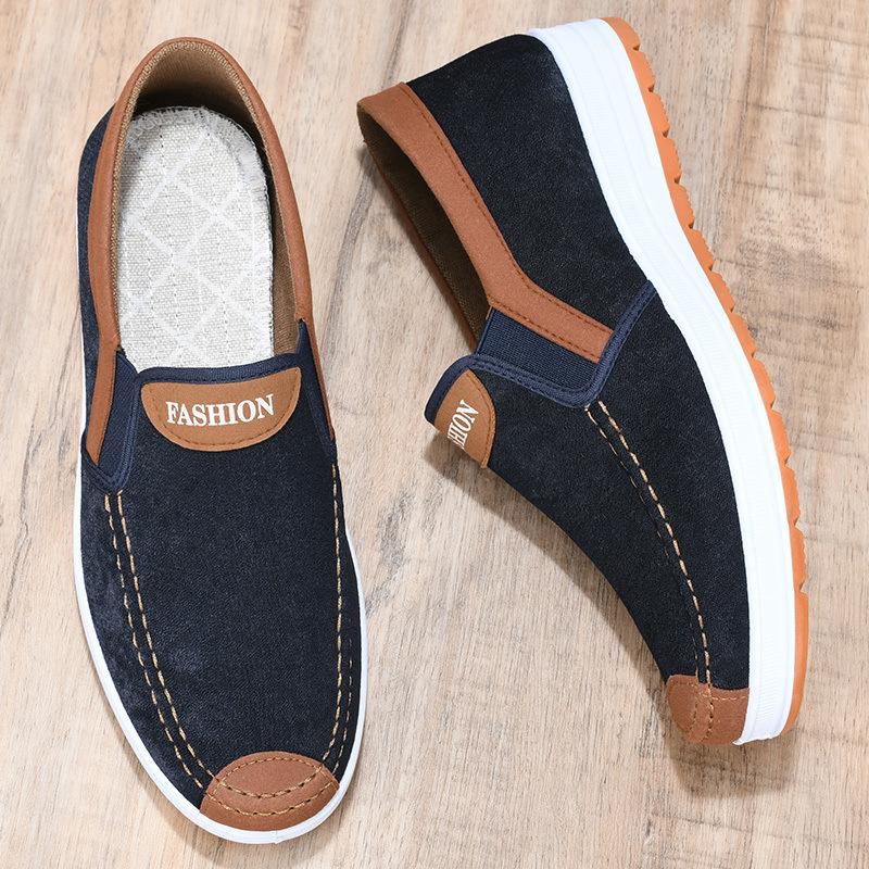 ****** new beef tendon sole old ******* cloth shoes wear-resistant and non-slip middle-aged and elderly father shoes s**t sole s**t surface men's boar