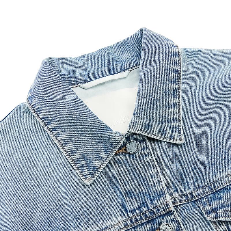JNBY Lapel Collar Denim Jacket