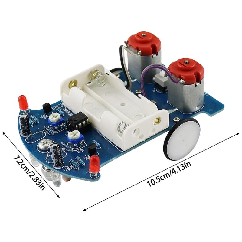 Automatic Guided Tracking Vehicle Kit Featuring Precise Sensorings Compatible Coding And Easy Assembly