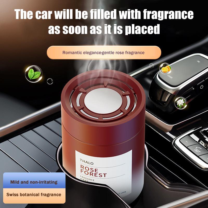 Vehicle Air Freshener Solid Gel Perfume Long Lasting to Eliminate Interior Odor and Improve Scent