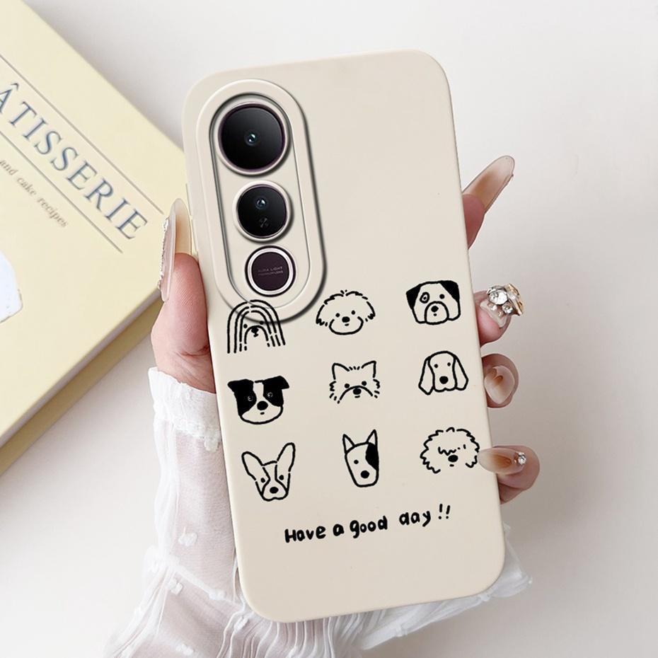 For Vivo V50 Lite V50 2025 Beautiful Butterfly Floral Phone Case For Vivo V50 V 50 V50lite 4G 5G Soft Silicone Shockproof Cases