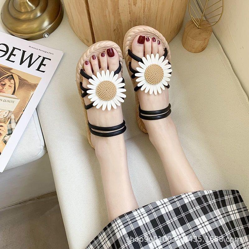 Windkühle Hausschuhe Damen Sommer Strand Damenschuhe Streetstyle Vielseitig Weiche Sohle Flach Kühles Hausschuh Strand Schuh