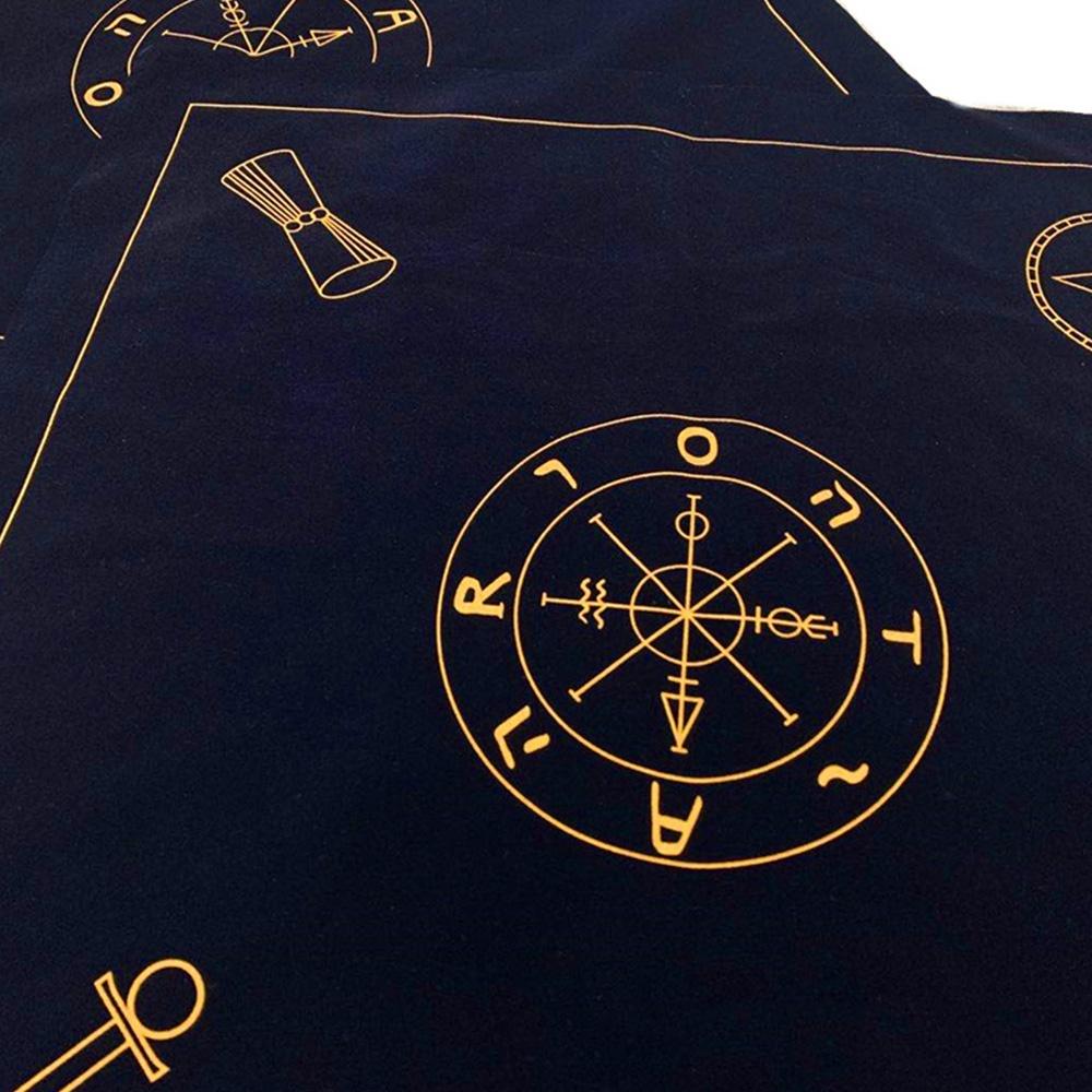 Podložka na tarotové karty Oltář Tarotové látky Tarotové ubrusy Sametová astrologie Tarot Tarot Věštění desková hra Tarotové karty Ubrus Oracle Card Pad