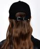 Aleseueseussi Western Rivet Ball Cap - White/Black