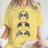Vintage Dragon Wings Classic Tshirt Fourth Wing Bookish Graphic Tee Unisex Unisex Casual Bookworm Top Book Fan Gifts