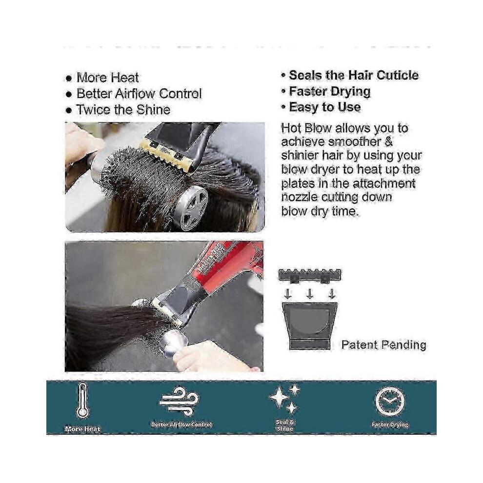 Secador de Pelo Profesional Parlux 3800 Modelo Ecológico Tecnología Iónica 2400W Cerámica de Turmalina Rojo