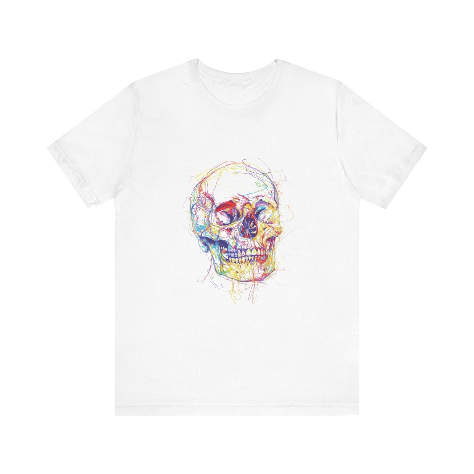 Artistic Skull T-shirt S разноцветный
