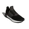 Adidas Falcon Elite 5 Comfortable Versatile Fabric Non-Slip Breathable Mid-Top Casual Running Shoes Men Sneaker Black White BA8166