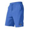 Men Casual Waffle Drawstring Elastic Waist Loose Beach Knee Length Shorts
