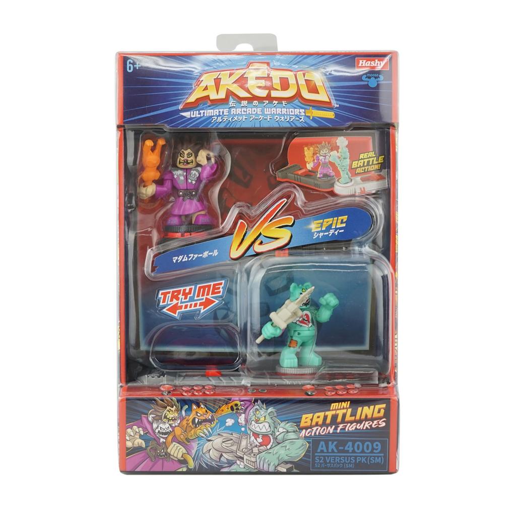 Hassie AKEDO S2 Japanese Versus Pack Shady VS Madame ULTIMATE ARCADE WARRIORS Top-in [Official Product] (Epic Furball)