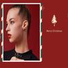 2 Pairs Fashion Christmas Snowman Christmas Earrings Fine Jewelry Christmas Tree Asymmetric Earrings Cute Gifts Drop Earrings