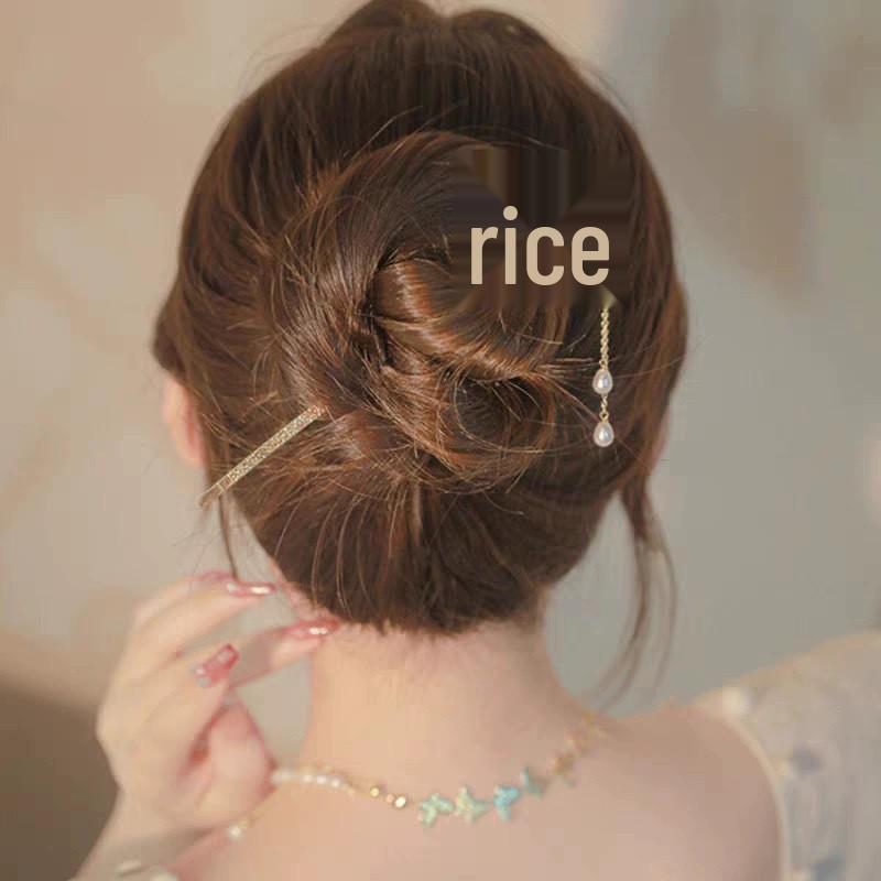 Ancient Style Hairpin Collection: Elegant Updo Hanfu Accessories for Women