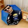 Printed Racing Driver M-Max Verstappen Printed Folding Umbrella,Outdoor,Leisure,And Travel Umbrella,Durable Umbrella Fabric,Birthday And Holiday Gift
