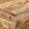 Vidaxl Stolik Konsolowy, 110X30X75 Cm, Surowe Drewno Mango I Żelazo