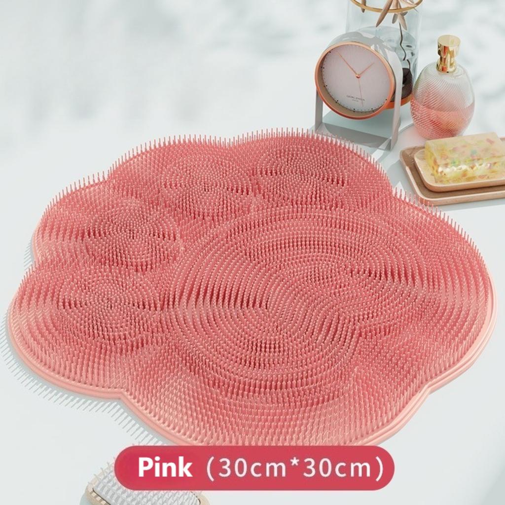 Silicone Bath Massage Pad, Foot Wash, Back Wash, Shower Mat, Bathroom Rubbing Mat, Foot Wash, Bathroom Foot Brush