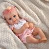 40cm Reborn Dolls Realistic Full Vinyl Doll 17.74in Lifelike Newborn Doll Cute Dolls Toy Princess Toys  For Adults Birthday Gift