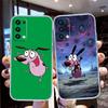 C-Courage C-Cowardly D-Dog Transparent Phone Case for Motorola Moto Edge 20 30 40 50 S30 Fusion Ultra Pro Neo Lite + G200 G23
