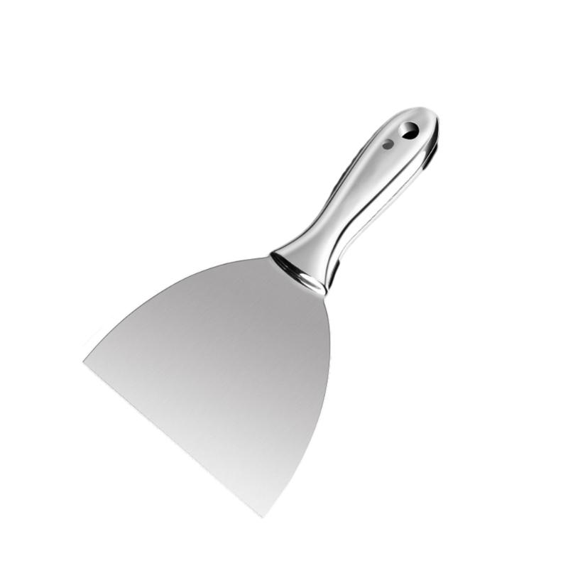 Flachmaul-Putzschaber Edelstahl Fugenklinge Perfekt für Glatte Wand Boden Schabearbeiten Spachtel