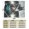 Off Campus Hannah and Garrett  Knitted Blankets  Flannel Throw Blanket Summer Air Conditioning Decoration Soft Warm Bedsprea,