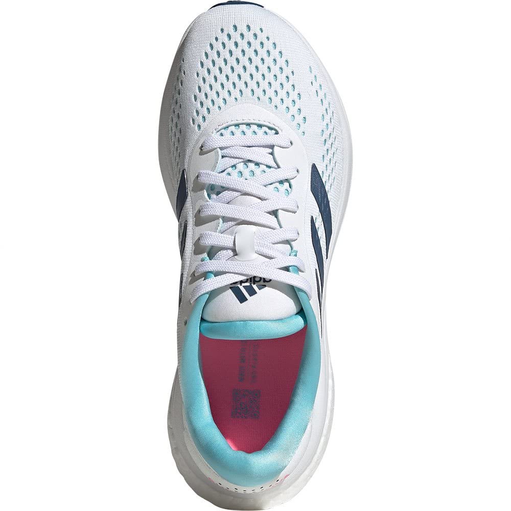 Adidas Supernova 2 Running Shoes for Blue cm Women, White/Wondersteel/Bliss (GW9100) 22.5
