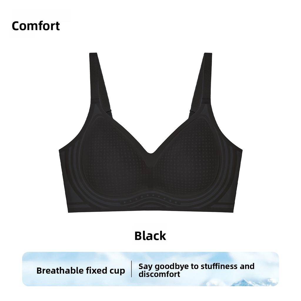 Female Summer Thin Cool Breast Close Anti Sagging Small Chest Traceless Underwear